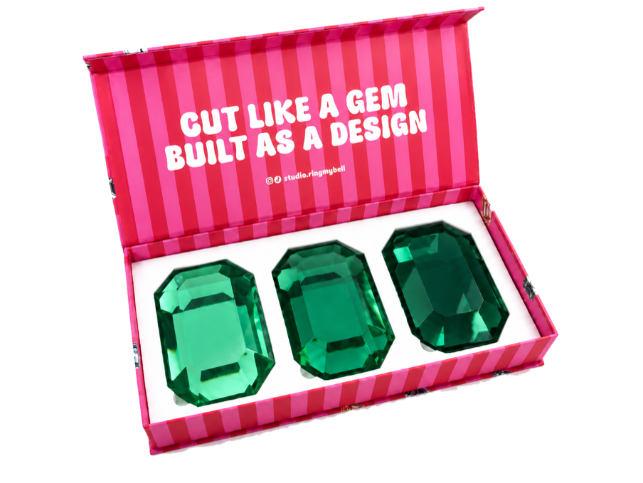 Dream Green Emerald Gems set