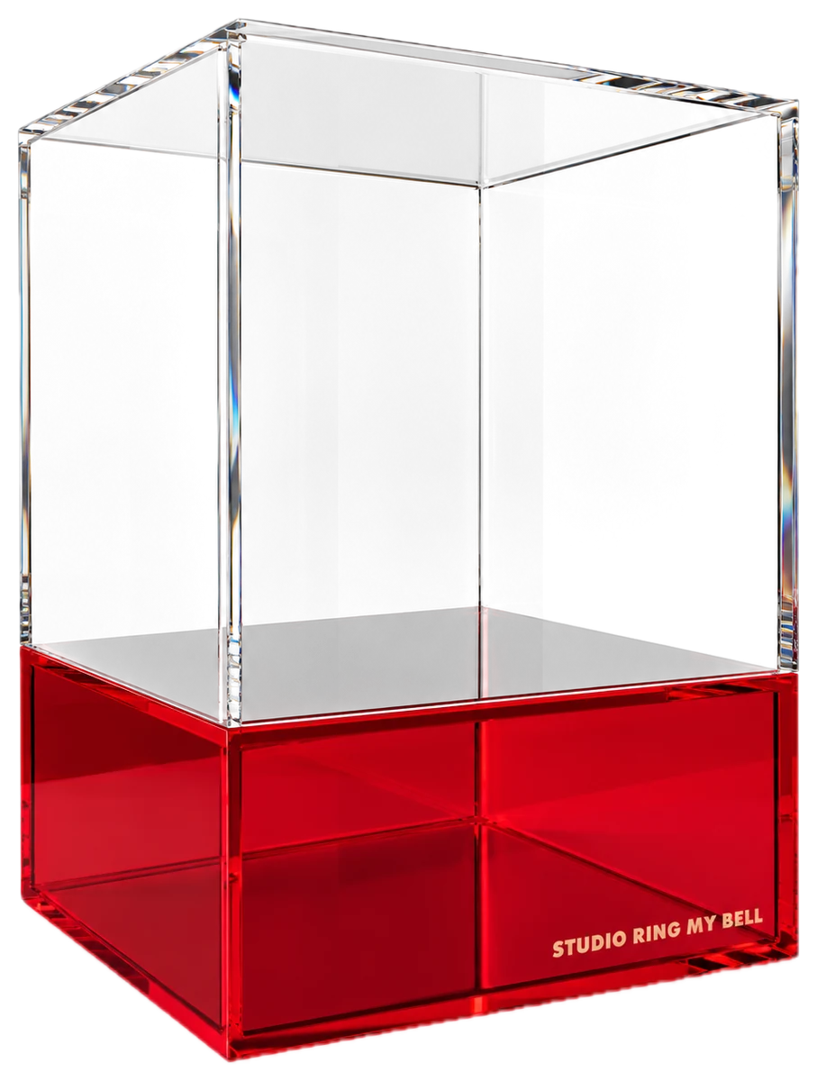 Museum box Red by Studio Ring My Bell
